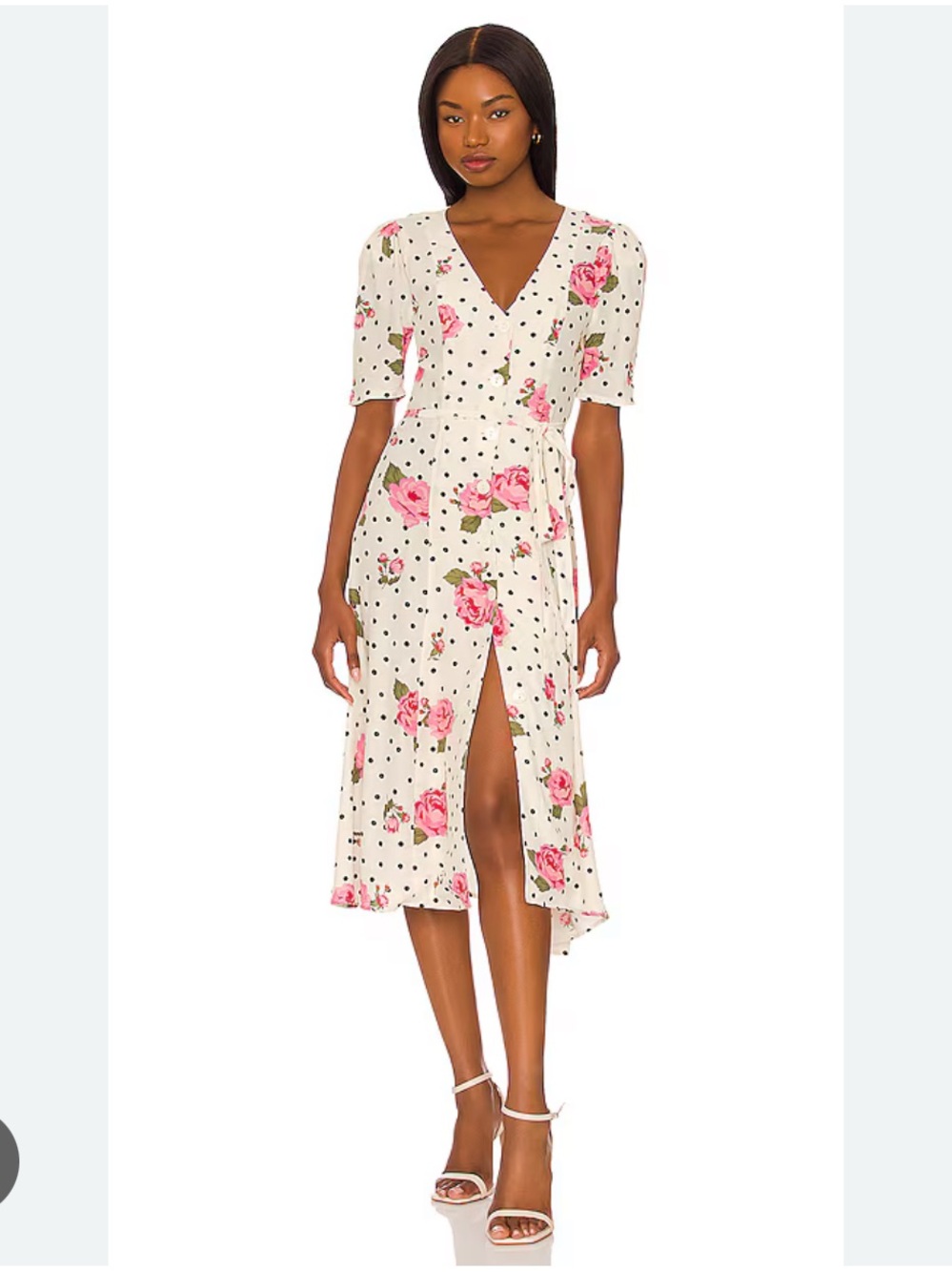 NWT LPA Bambina Dress in Dotty Rose Sz S